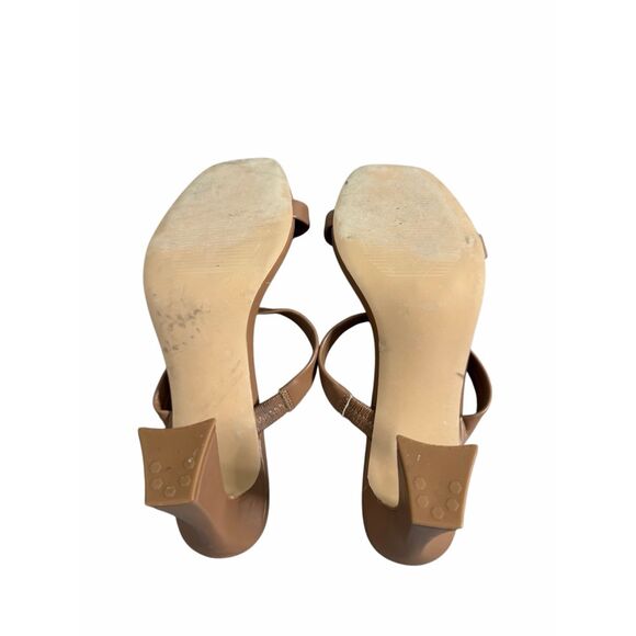 DV Dolce Vita Yorke Two-Band Square-Toe High-Heel Dress Sandals Size 8.5 - Picture 6 of 6